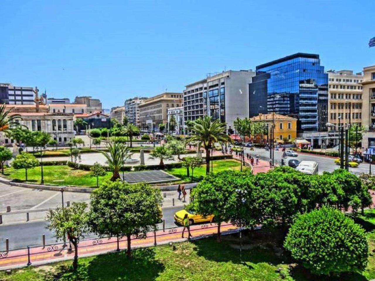 Jupiter Boutique Apartment Next To Athens Museum Buitenkant foto
